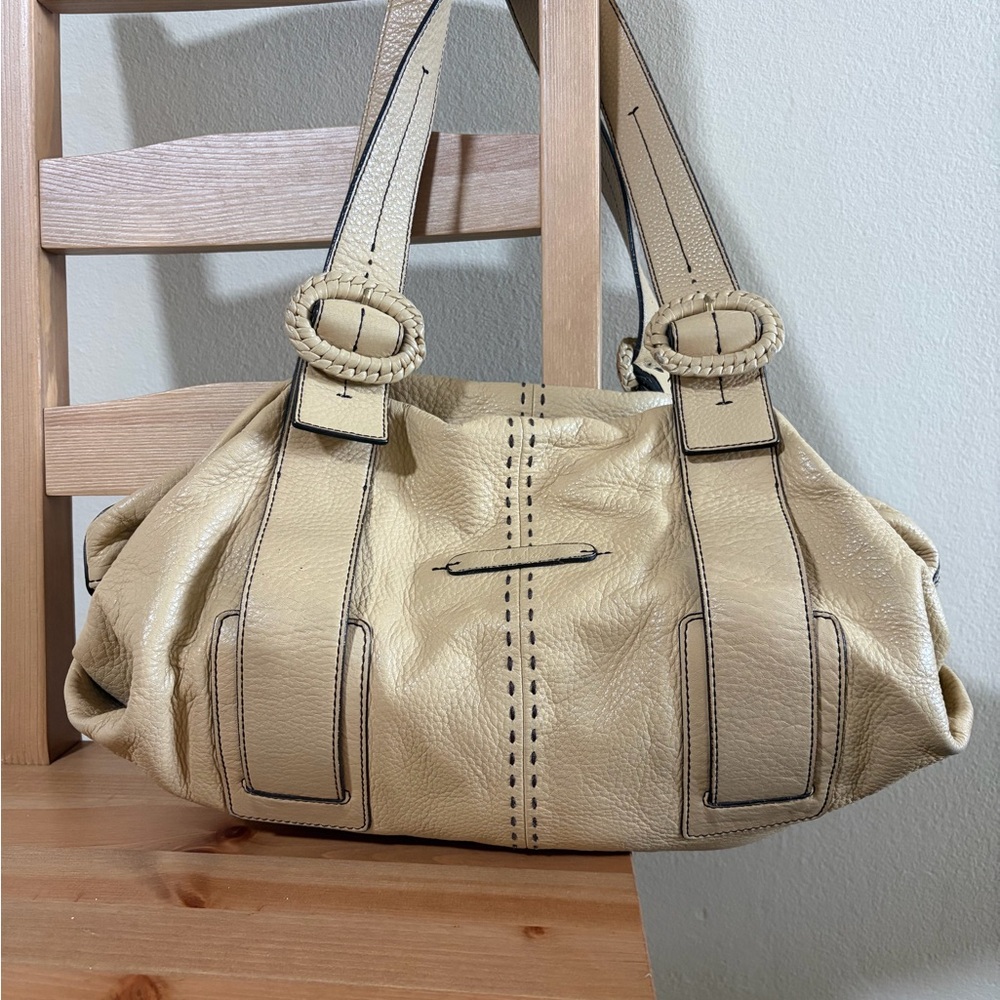 Cole Haan satchel, beige